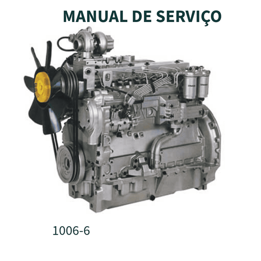 MANUAL DE SERVIÇO MOTOR AGRICOLA 1006-6, 1006-6T  INTERNATIONAL