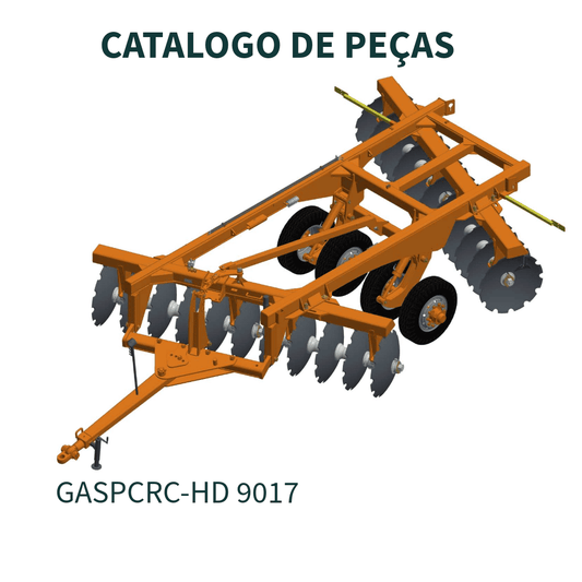 CATALOGO DE PEÇAS GARDE GASPCRC-HD 9017 - EIXO 2.1/2" - HIDRAULICA - 12/14/16/18/20/22/24/26/28/30/32/34/36D CIVEMASA