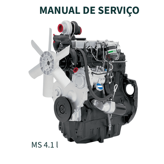 MANUAL DE SERVIÇO DE OFICINA MOTOR  MS 4.1 l  INTERNETIONAL