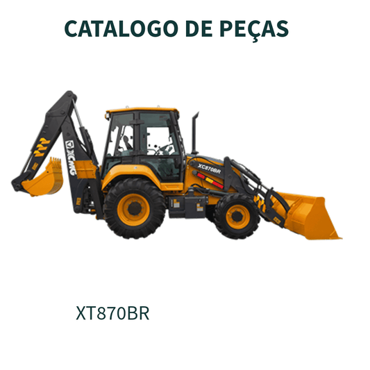 CATALOGO DE PEÇAS RETROESCAVADEIRA XT870BR XCMG