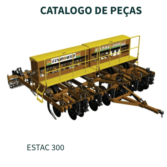 CATALOGO DE PEÇAS ESCARIFICADOR  ESTAC 300 - 7/9/11/13/15/17 HASTES CIVEMASA