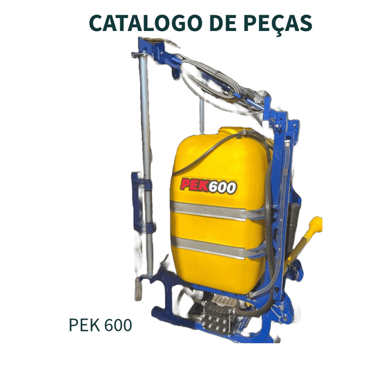 CATALOGO DE PEÇAS PULVERIZADOR TERCEIRO PONTO PEK 600 TATU