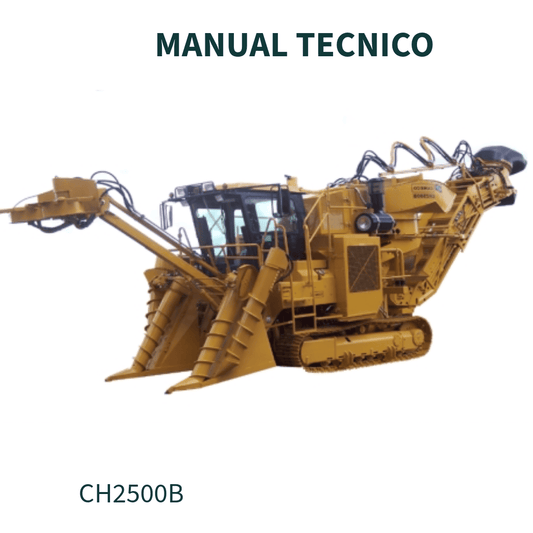 MANUAL TÉCNICO COLHEITADEIRA DE CANA CH2500B JOHN DEREE