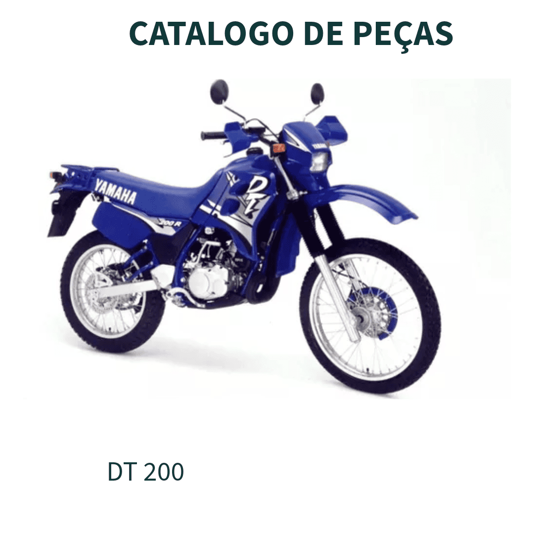 CATALOGO DE PEÇAS MOTO DT200'97 (4AN8) 1997 YAMAHA