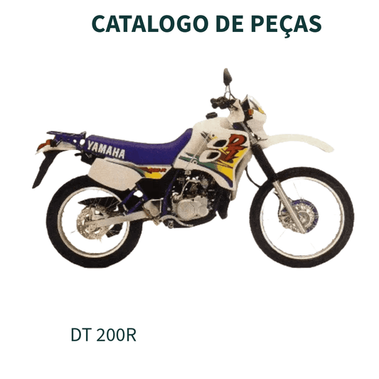 CATALOGO DE PEÇAS MOTO DT200R'98 (4LR5)) 1998 YAMAHA