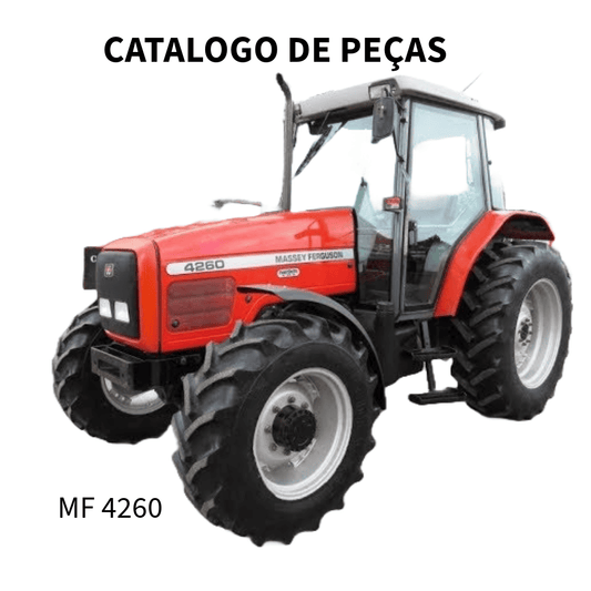 CATALOGO DE PEÇAS TRATOR MF 4260 MASSEY FERGUSON 2001 k37008