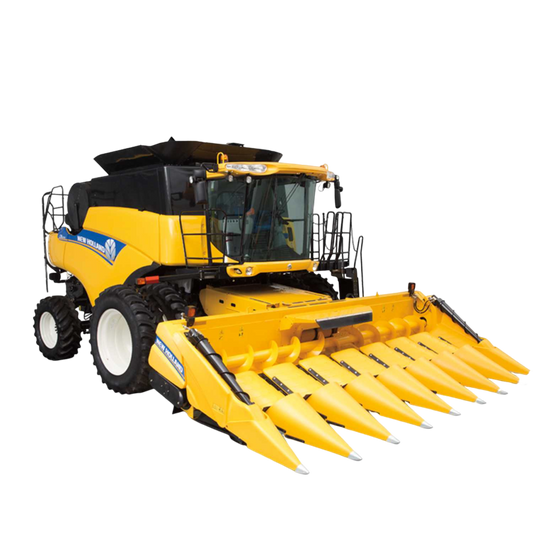 MANUAL DE SERVIÇO  COLHEDEIRA CR6080 NEW HOLLAND